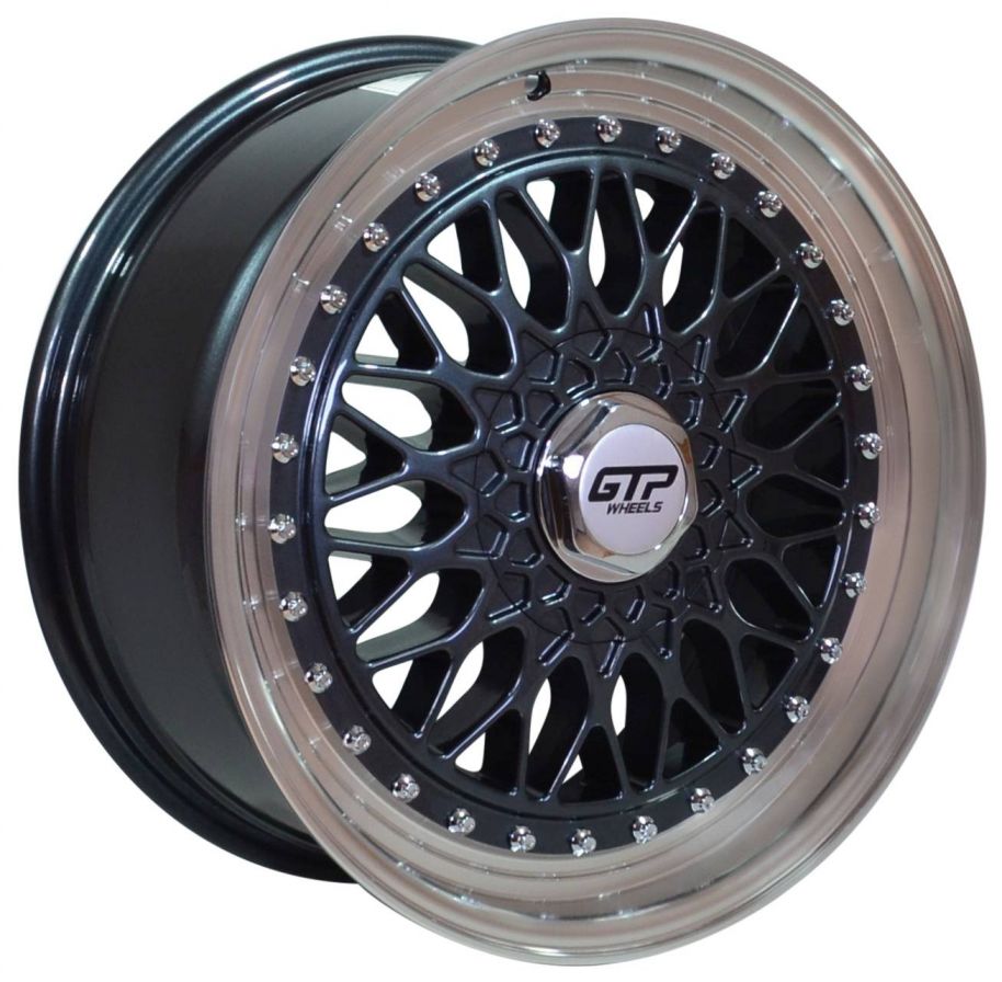 GTP Wheels<br>GTP 040 - Gun Metal poliert (17x7.5)